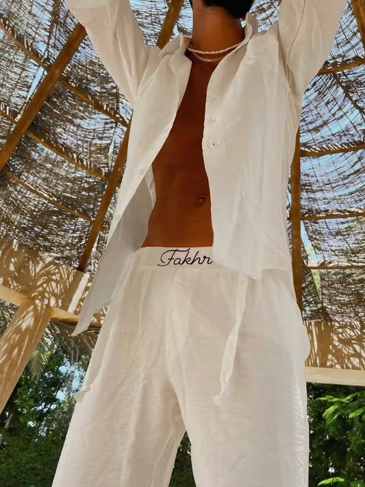 Fakhr’s linen ( Chemise - Pants )