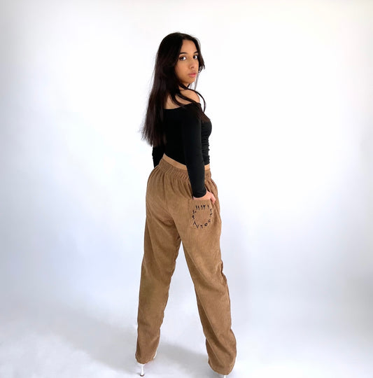 Timeless III suede pants (brown)